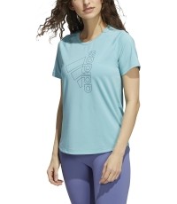 Adidas Palaidinė Moterims W Tech Bos Tee Blue