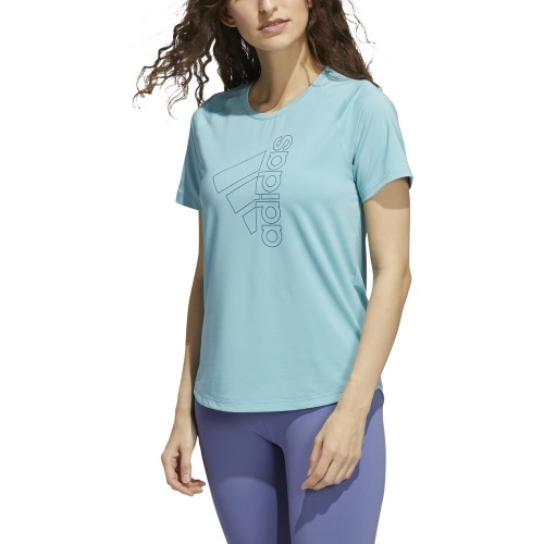 Adidas koszulka damska W Tech Bos Tee Blue GS8773