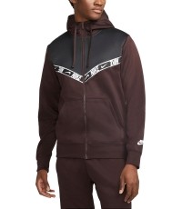 Nike Džemperis Vyrams Nsw Repeat Pk Fz Hoodie Brown DM4672 203