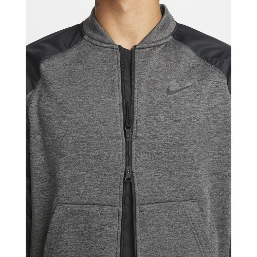 Bluza męska Nike Therma Novelty FZ Bomber szara DQ4852 071