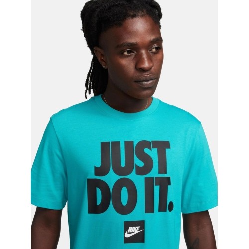 Koszulka męska Nike NSW Tee Fran JDI Verbiage miętowa DZ2989 345