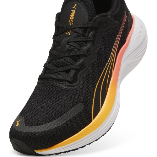 Buty do biegania męskie Puma Scend Pro Black Orange 378776 26
