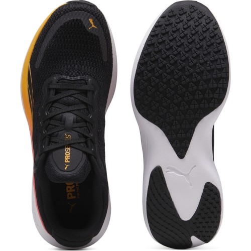 Buty do biegania męskie Puma Scend Pro Black Orange 378776 26