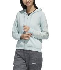 Bluza Adidas W E Brand Hd Tt Green FL9297