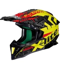 Kask motocrossowy X-Lite X-502 Nac-Nac LED żółty - Black-Yellow