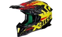Kask motocrossowy X-Lite X-502 Nac-Nac LED żółty - Black-Yellow