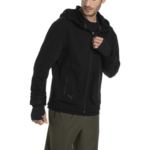 Bluza męska Puma Ferrari Life Midlayer czarna 576678 02