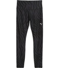 Legginsy damskie Puma Train Fav HW 7/8 Tight AOP czarne 525086 99