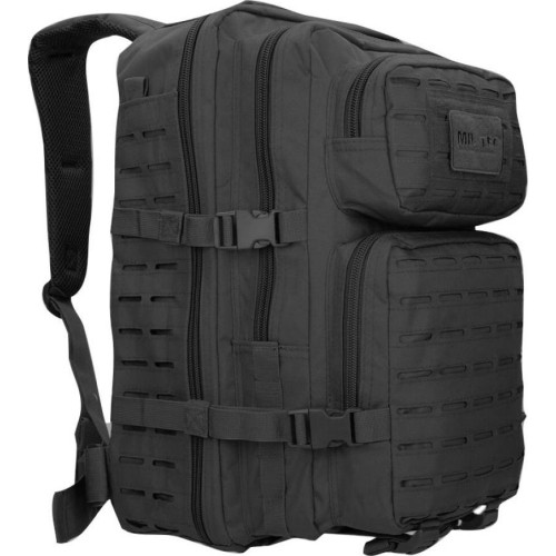 PLECAK SZTURMOWY US BLACK LASER CUT LG