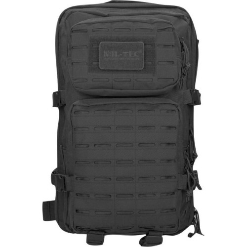 PLECAK SZTURMOWY US BLACK LASER CUT LG