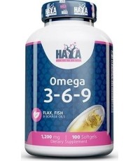 Haya Labs Omega 3-6-9 100 kaps.