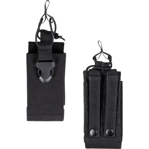 BLACK MOLLE RADIO POUCH