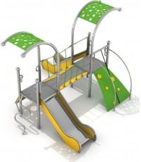 Zestaw wspinaczkowy na plac zabaw Inter-Play Dometo 2-2
