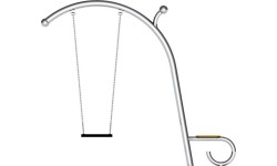 Huśtawka na plac zabaw Inter-Play Vergo 1