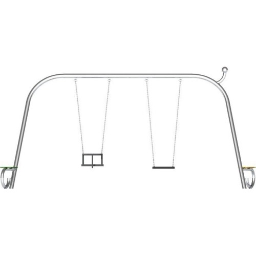 Podwójna huśtawka na plac zabaw Inter-Play Eniro 3