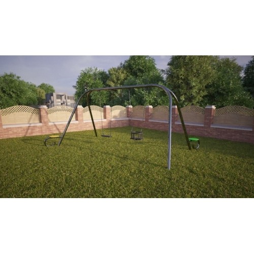 Podwójna huśtawka na plac zabaw Inter-Play Eniro 3