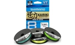 Plecionka Shimano Kairiki 8 Steel Gray, 150 m, 0,19 mm, 12 kg