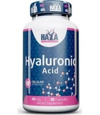 Haya Labs Hyaluronic Acid (hialurono rūgštis) 30 kaps.