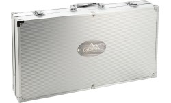 Zestaw narzędzi do grillowania Cattara - 30 elementów, aluminiowa walizka