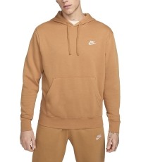 Bluza męska Nike Nsw Club Hoodie Po Bb Fleece Brown BV2654 224