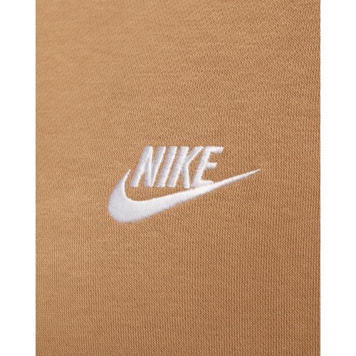 Nike Džemperis Vyrams Nsw Club Hoodie Po Bb Fleece Brown BV2654 224