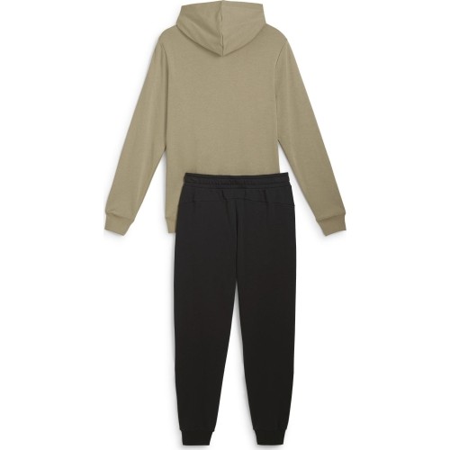 Puma Sportinis Kostiumas Vyrams Squad Hooded Beige Black 681901 67