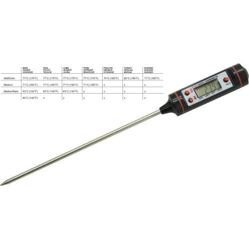 Zestaw narzędzi do grillowania Cattara - 27 elementów, etui tekstylne