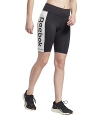 Reebok szorty damskie TE Linear Logo czarne GM9091