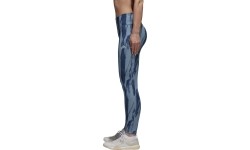 Legginsy damskie Adidas D2M HR Run, niebieskie CF4589