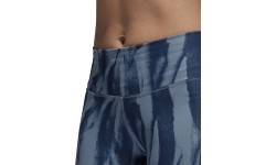 Legginsy damskie Adidas D2M HR Run, niebieskie CF4589