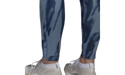 Legginsy damskie Adidas D2M HR Run, niebieskie CF4589