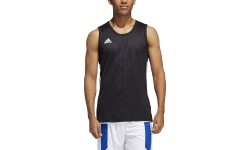 Koszulka do koszykówki Adidas 3G Spee Rev Jrs Black White DX6385