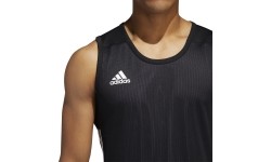 Koszulka do koszykówki Adidas 3G Spee Rev Jrs Black White DX6385