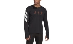 Koszulka męska Adidas Conf Gfx Ls, czarna
