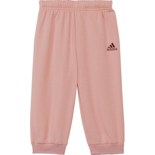 Dres dziecięcy Adidas I Over Jog FL, różowy H65815