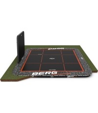 Trampolina BERG Sports Ultim Pro Bouncer FlatGround 5x5 z AeroWall