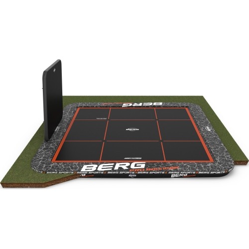 Trampolina BERG Sports Ultim Pro Bouncer FlatGround 5x5 z AeroWall