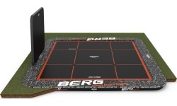 Trampolina BERG Sports Ultim Pro Bouncer FlatGround 5x5 z AeroWall