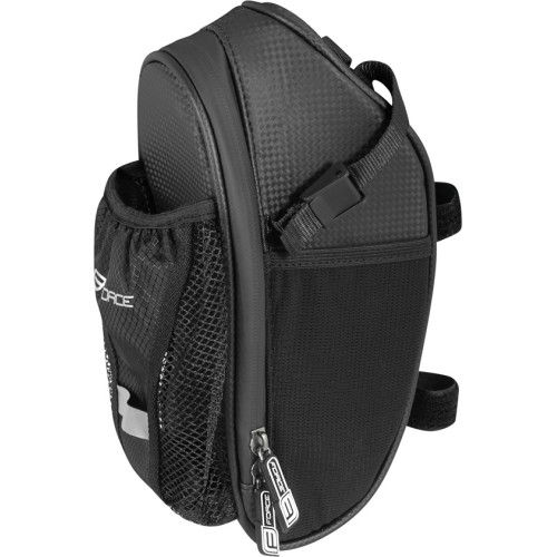 Torba rowerowa Force Fuse pod siodełko, czarna