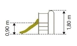 Zestaw wspinaczkowy na plac zabaw Inter-Play Cactus 2