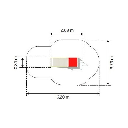 Zestaw wspinaczkowy na plac zabaw Inter-Play Cactus 2