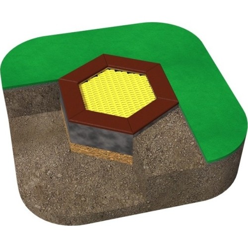 Trampolina na plac zabaw Inter-Play Orta 150 x 250