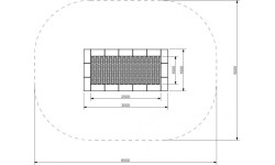 Trampolina Inter-Play Orta 150 x 300