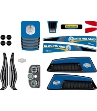 Zestaw naklejek na ramę XL New Holland