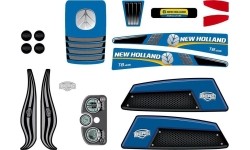 Zestaw naklejek na ramę XL New Holland
