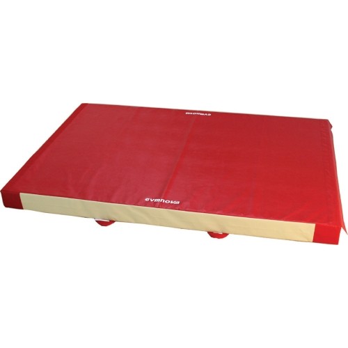 STANDARDOWA MATA BEZPIECZEŃSTWA - POJEDYNCZA GĘSTOŚĆ - POKRYCIE PVC - Z PASKAMI DO PRZYCZEPIANIA - 300 x 200 x 20 cm
