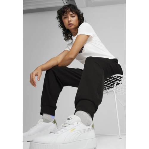 Puma Sportinės Kelnės Moterims Ess+ Small Logo Pants Black 678744 01