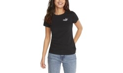Puma Ess+ Embroidery bluzka damska, czarna, 848331 01