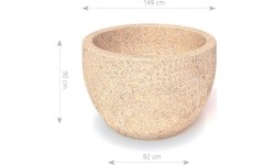 Planter - donica betonowa Inter-Play 15