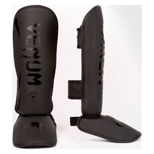 Venum Challenger Kids Shin Guards - Black/Black